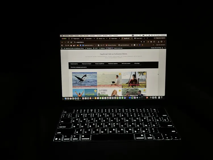 macbook и блог evgenyfed.ru